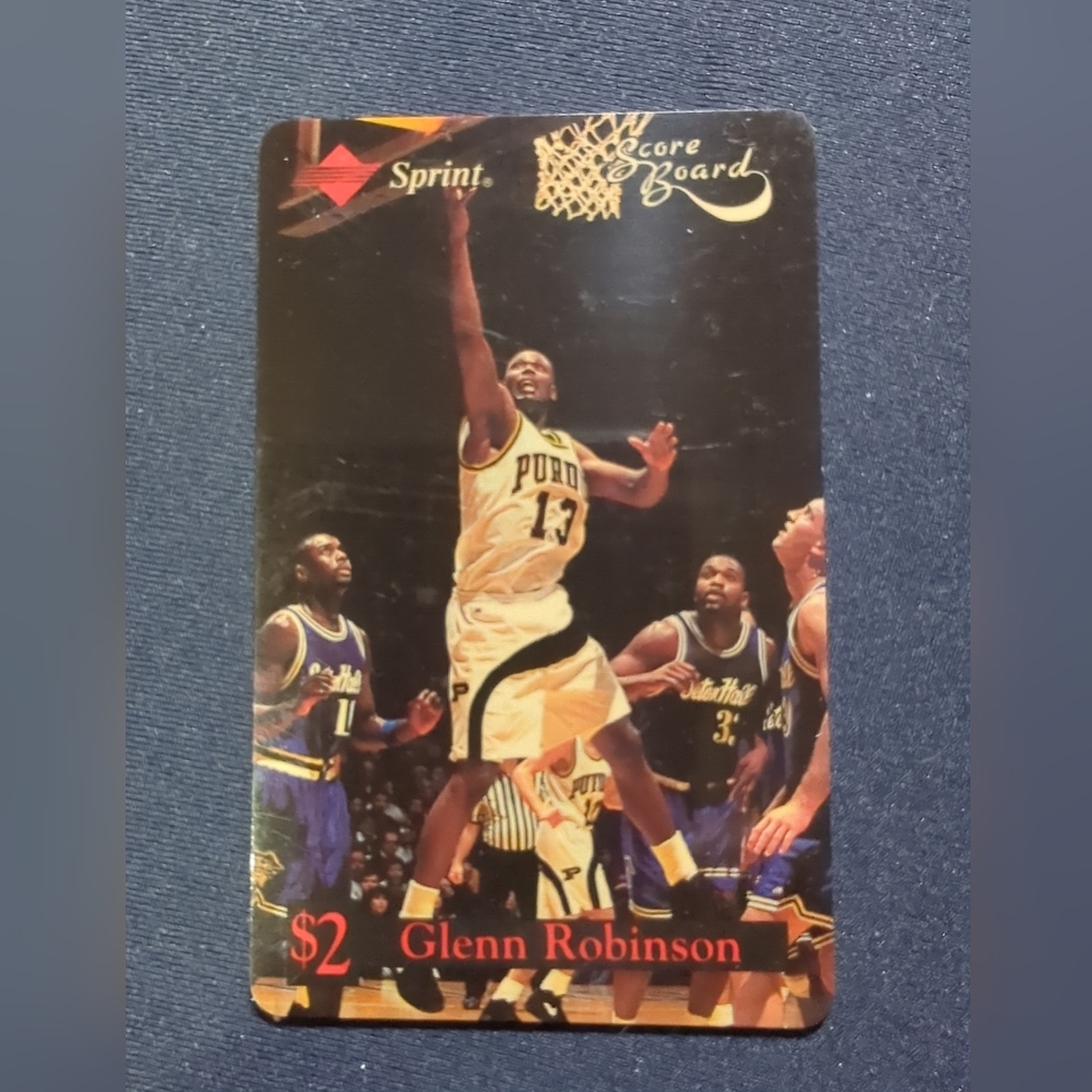 Glenn Robinson Sprint $2 Phone Card unused good condition